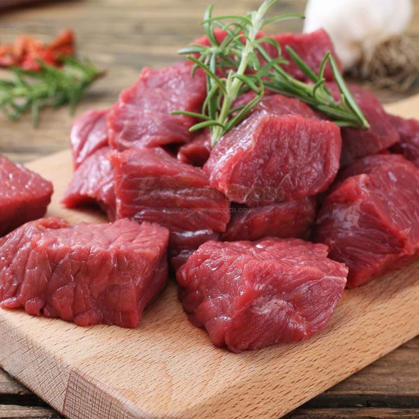 Halal Boneless Diced Beef